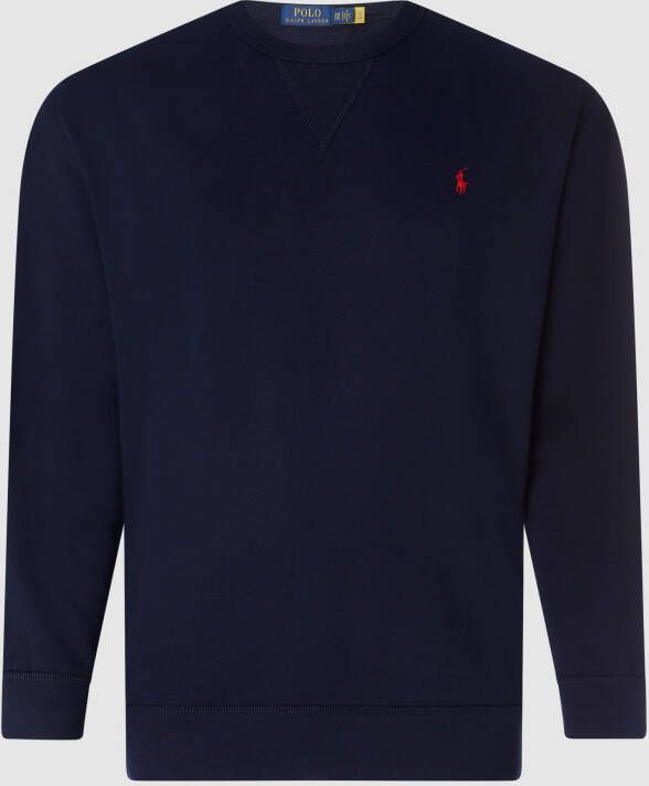 Polo Ralph Lauren Big & Tall PLUS SIZE sweatshirt met logostitching