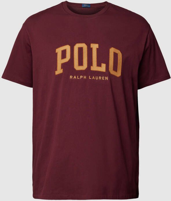 Polo Ralph Lauren Big & Tall PLUS SIZE T-shirt met logostitching