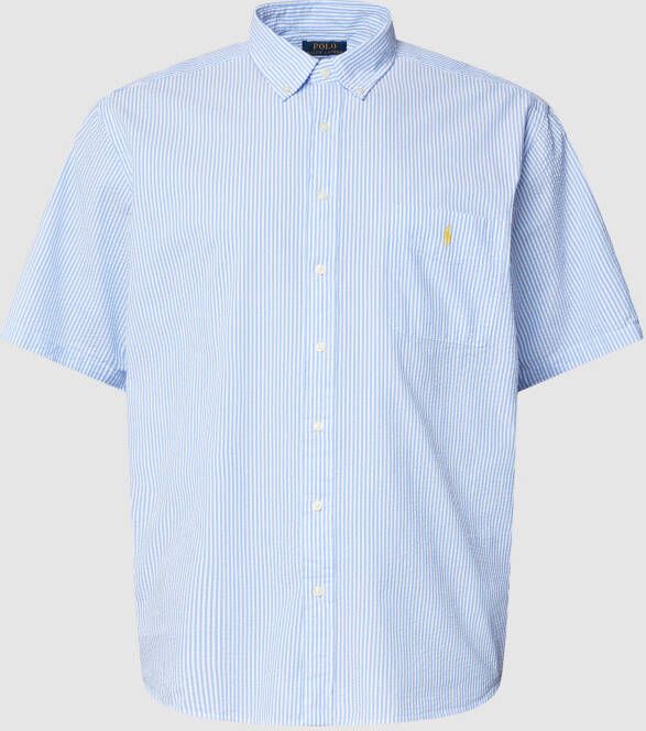 Polo Ralph Lauren Big & Tall PLUS SIZE regular fit vrijetijdsoverhemd met borstzak