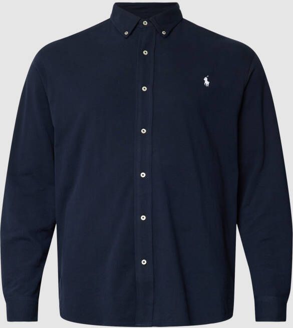 Polo Ralph Lauren Big & Tall PLUS SIZE vrijetijdsoverhemd met logostitching