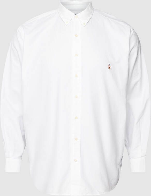 Polo Ralph Lauren Big & Tall PLUS SIZE vrijetijdsoverhemd met motiefstitching