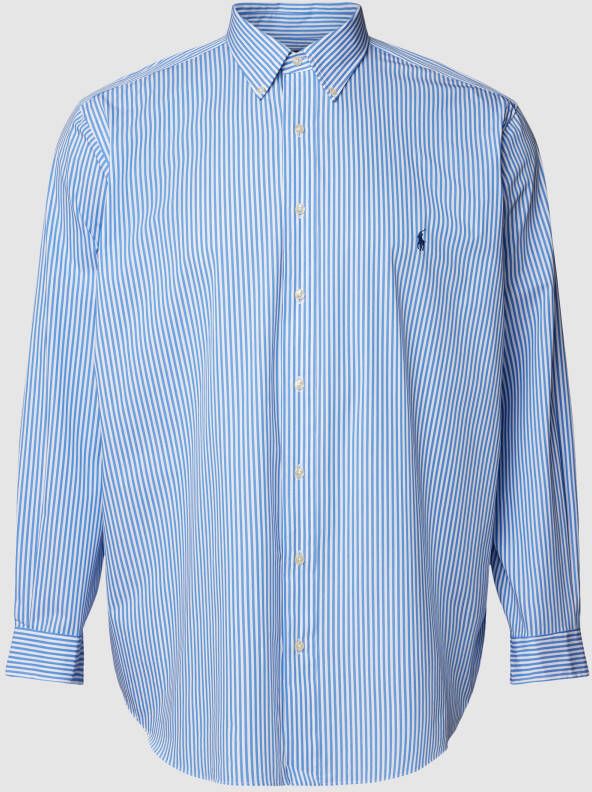 Polo Ralph Lauren Big & Tall PLUS SIZE regular fit vrijetijdsoverhemd met streepmotief