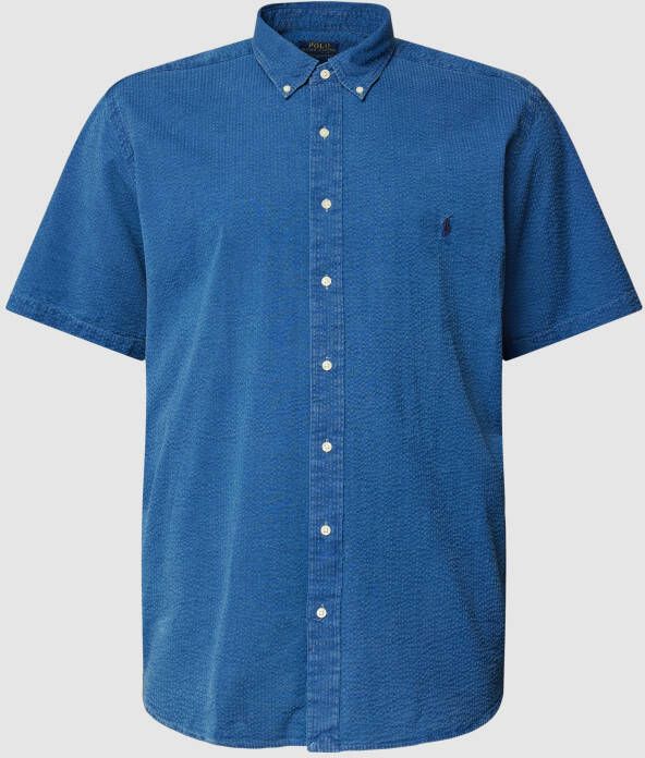 Polo Ralph Lauren Big & Tall PLUS SIZE vrijetijdsoverhemd met structuurmotief