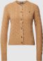 Ralph Lauren Beige Wol Kasjmier Vest Vlechtpatroon Beige Dames - Thumbnail 1
