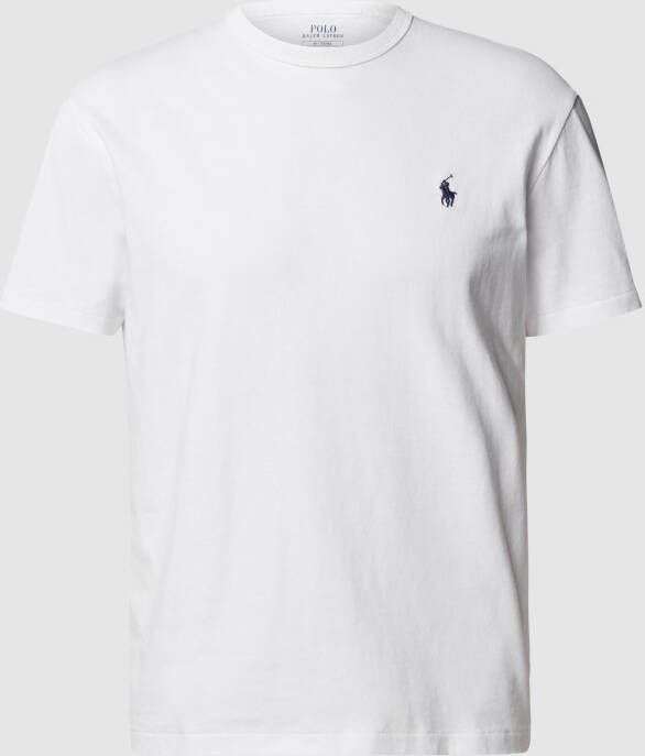 Polo Ralph Lauren Classic fit T-shirt van puur katoen met logostitching