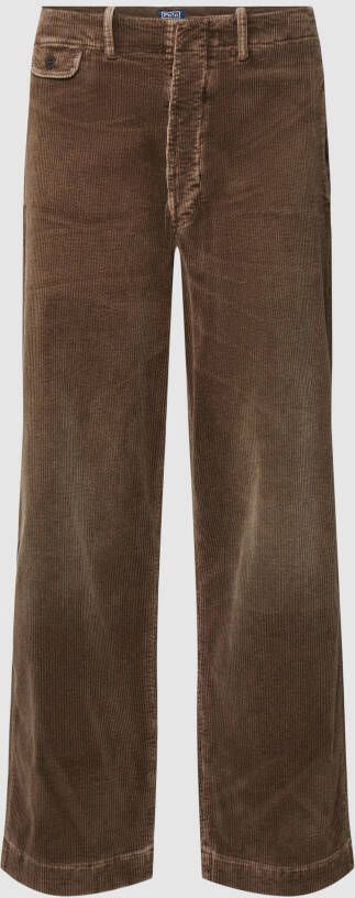 Polo Ralph Lauren Corduroy broek met klepzak
