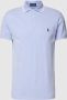 Polo Ralph Lauren Custom slim fit poloshirt met labelstitching - Thumbnail 1