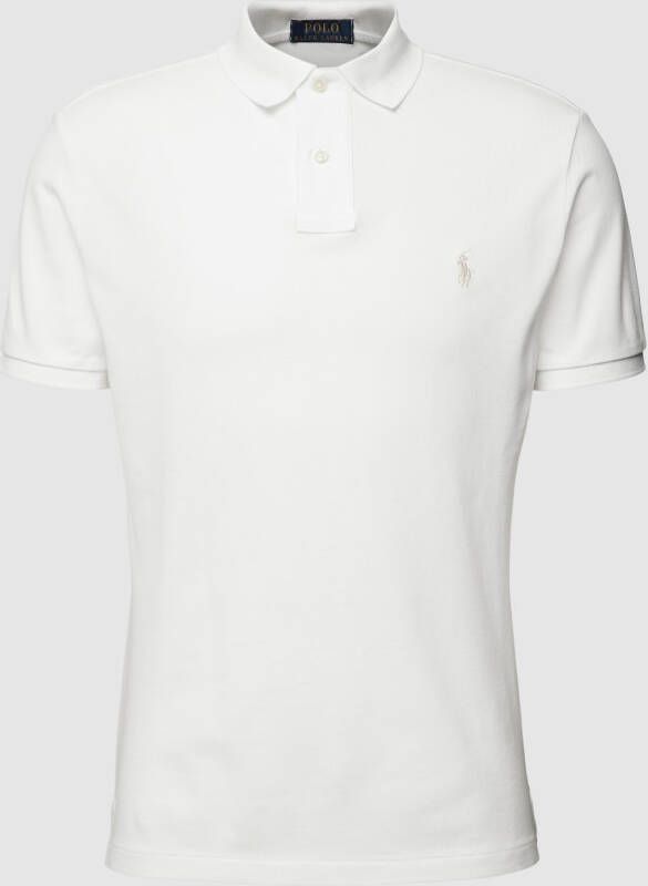 Polo Ralph Lauren Custom slim fit poloshirt met logostitching