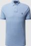 Ralph Lauren Polo T-shirt met korte mouwen Custom Slim Fit Blue Heren - Thumbnail 2