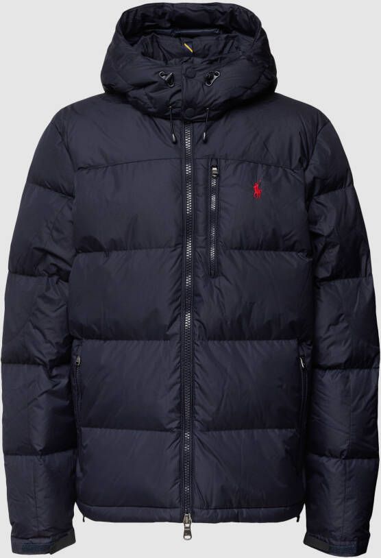 POLO Ralph Lauren gewatteerde jas met logo en borduursels collection navy - Foto 3