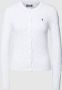 Polo Ralph Lauren Gebreide Cardigan met Logo Borduursel White Dames - Thumbnail 2