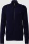 Ralph Lauren Luxe Italiaanse wollen vest met volledige ritssluiting Blauw Heren - Thumbnail 1