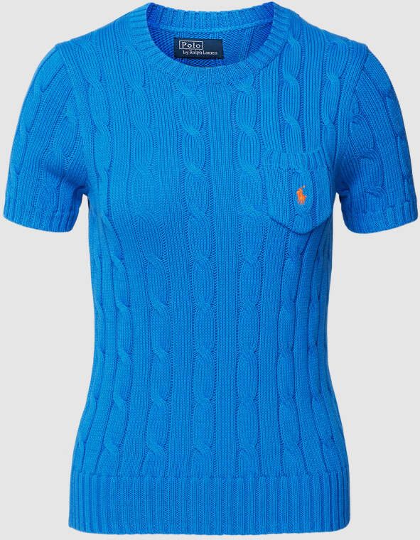 Polo Ralph Lauren Gebreid shirt met kabelpatroon