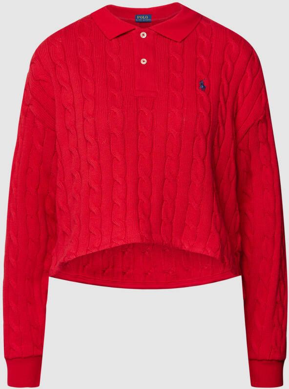 Polo Ralph Lauren Gebreide pullover met kabelpatroon