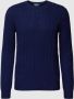 Ralph Lauren Kasjmier marineblauwe trui met kabelbreisel Blue Heren - Thumbnail 1