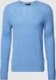 Polo Ralph Lauren Gebreide pullover met kabelpatroon model 'CABLE' - Thumbnail 1