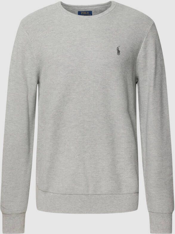 Polo Ralph Lauren Gebreide pullover met labelstitching