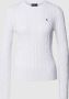 Ralph Lauren Juliana Pullover: Stijlvol en Comfortabel Gebreid White - Thumbnail 1
