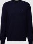 Polo Ralph Lauren Blauwe Sweaters LS CN Pp-Lange Mouwen-Pullover Blauw Heren - Thumbnail 1