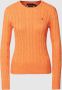 Polo Ralph Lauren Gebreide pullover met logostitching model 'JULIANNA' - Thumbnail 2