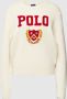 Polo Ralph Lauren Witte Wol Ronde Hals Sweaters White Dames - Thumbnail 1