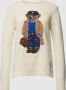 Polo Ralph Lauren Gebreide pullover van een mix van katoen en kasjmier met motiefstitching - Thumbnail 3
