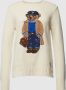 Polo Ralph Lauren Gebreide pullover van een mix van katoen en kasjmier met motiefstitching - Thumbnail 4