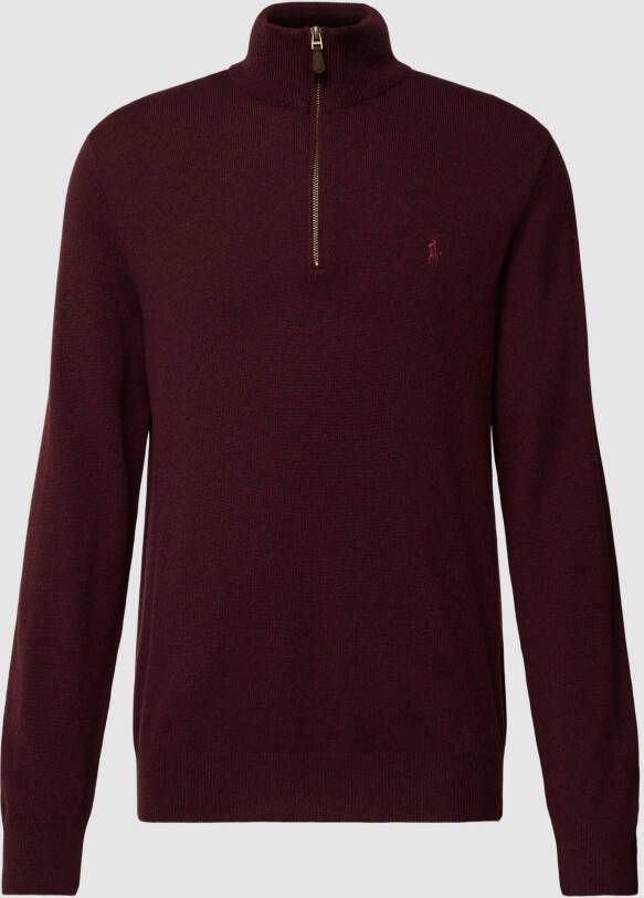 Polo Ralph Lauren Gebreide pullover van wol met logostitching
