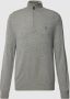 Ralph Lauren Grijze Wollen Trui met Hoge Kraag en Geborduurd Pony Logo Gray Heren - Thumbnail 1