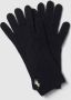 Ralph Lauren Zwarte Wol en Kasjmier Handschoenen voor Dames Black Dames - Thumbnail 1