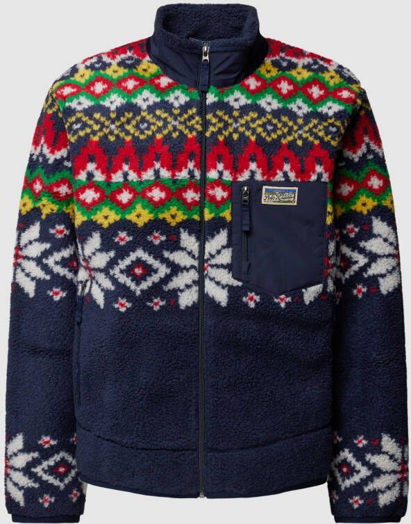 Ralph Lauren Donkerblauwe Fair Isle fleecekleding Multicolor Heren