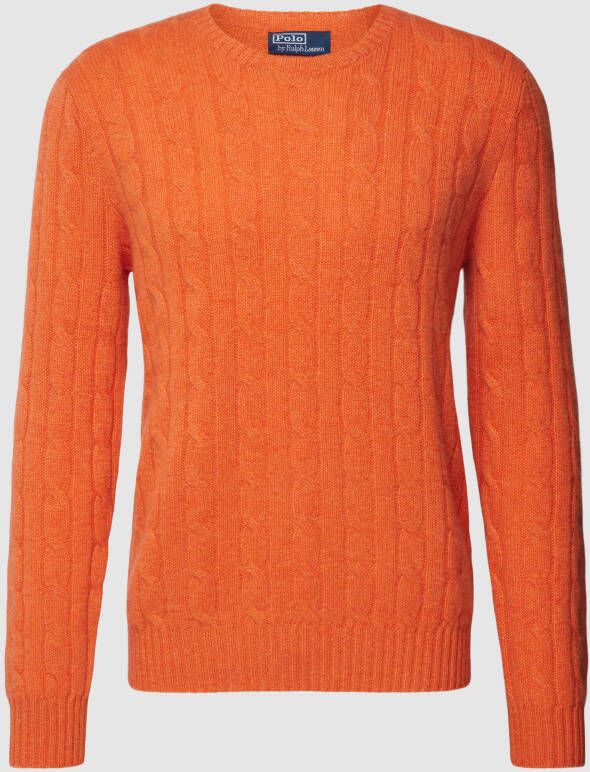 Polo Ralph Lauren Kasjmier pullover met kabelpatroon