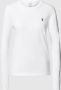 Polo Ralph Lauren Warm en stijlvol lang mouwloos T-shirt breiwerk White Dames - Thumbnail 3
