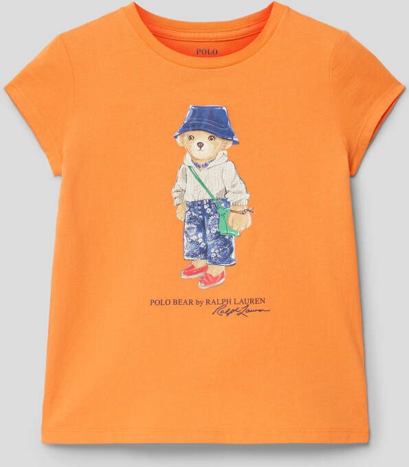Polo Ralph Lauren Teens T-shirt van katoen met motiefprint