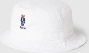 Polo Ralph Lauren Kids Vissershoedje met labelstitching model 'BEAR'