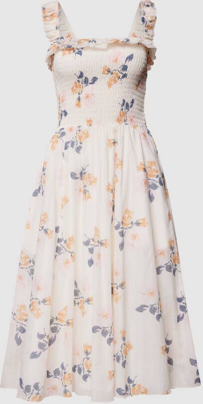 Polo Ralph Lauren Knielange jurk met all-over bloemenmotief