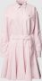 Polo Ralph Lauren Knielange jurk met labelstitching - Thumbnail 1