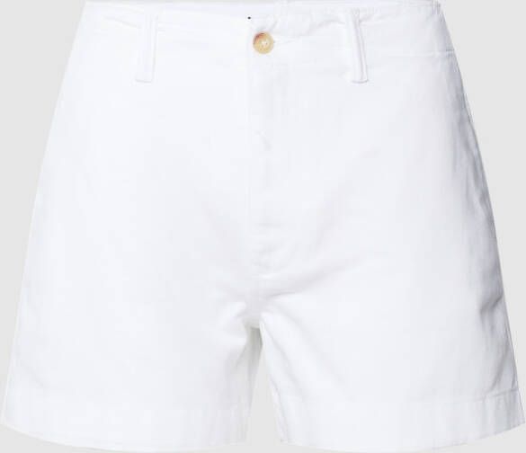 Ralph Lauren Witte Dames Shorts Straight Fit White Dames