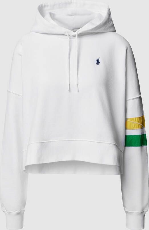 Polo Ralph Lauren Korte hoodie met contrastgarnering