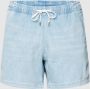 Polo Ralph Lauren Shorts Elastische Taille Denim Shorts met Pony Logo Blue - Thumbnail 2
