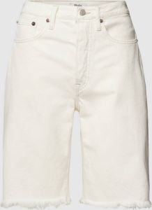 Polo Ralph Lauren Korte jeans met gerafelde zoom