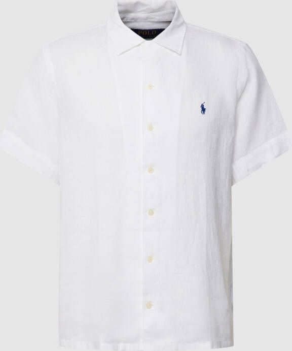 Polo Ralph Lauren Linnen overhemd met logostitching