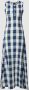 Polo Ralph Lauren Maxi-jurk met ruitmotief model 'ROWIE' - Thumbnail 1