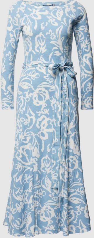 Polo Ralph Lauren Midi-jurk met all-over motief