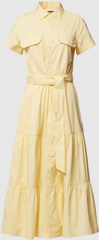 Polo Ralph Lauren Midi-jurk met knoopsluiting