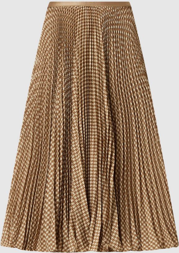Polo Ralph Lauren Midirok met plissévouwen model 'Rese'