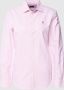 Ralph Lauren Roze Polo Pony Katoenen Shirt Pink Dames - Thumbnail 3