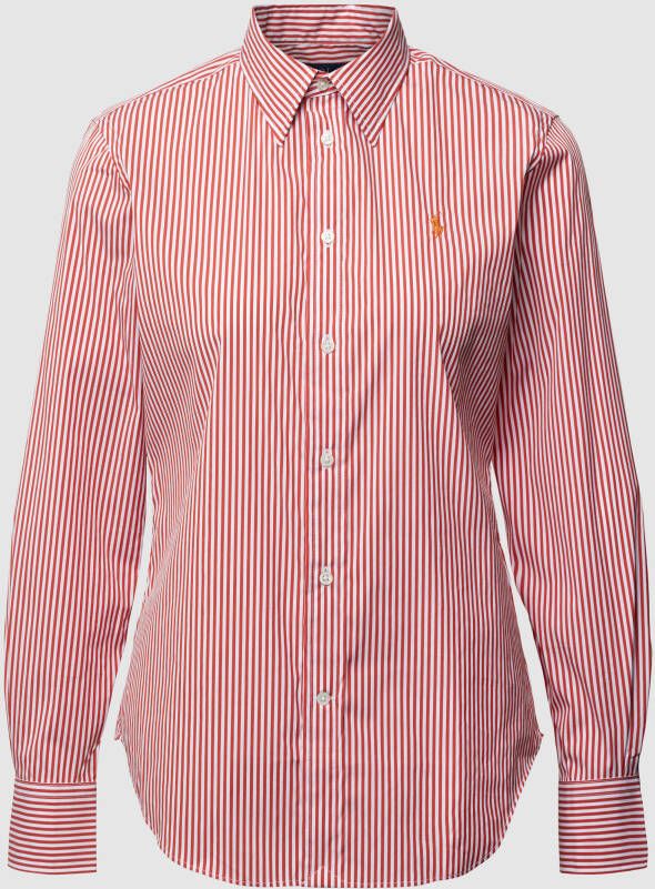 Polo Ralph Lauren Overhemdblouse met streepmotief model 'GEORGIA'