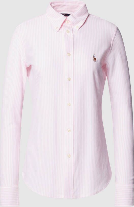 Polo Ralph Lauren Overhemdblouse met streepmotief model 'HEIDI'