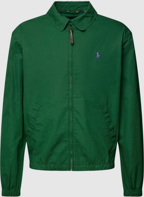 Polo Ralph Lauren Overhemdjack met labelstitching model 'BAYPORT'